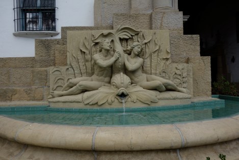 We were gratified to find that our sailing trip has been immortalized in stone in front of the courthouse.