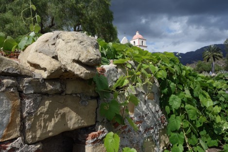 This Chumash carving of a mountain Lon may be the oldest public sculpture in California. They carved it on the low roof of the lavatoria they built for washing clothes (in the upper canal,) and for washing bodies (in the enclosed space below.