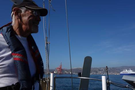 Leaving Ensenada in our wake.