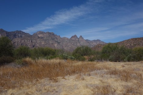 The scenery around Puerto Escondido is as beautiful as the development is weird.