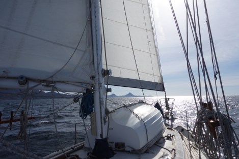 Returing to San Carol from Bahia San Pedro